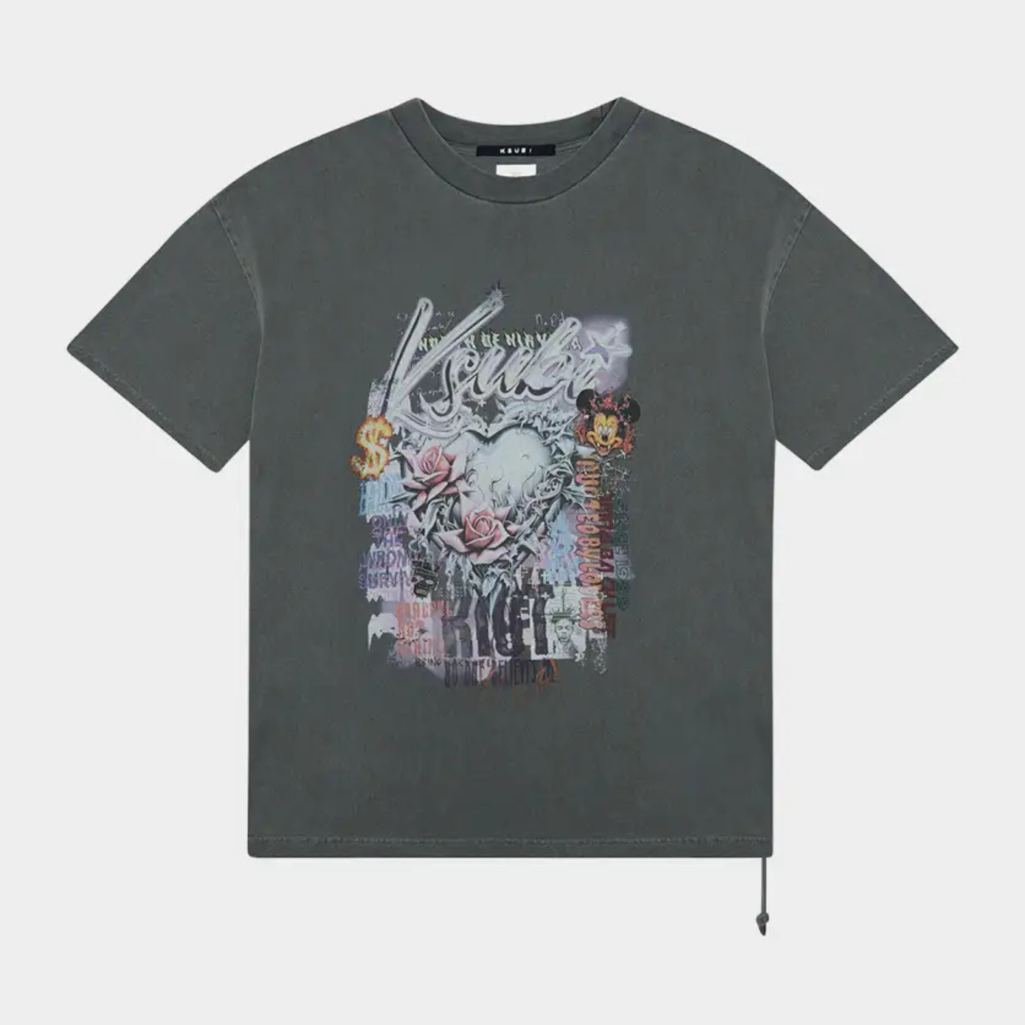 Ksubi Charcoal Sketch Ekcess T-Shirt