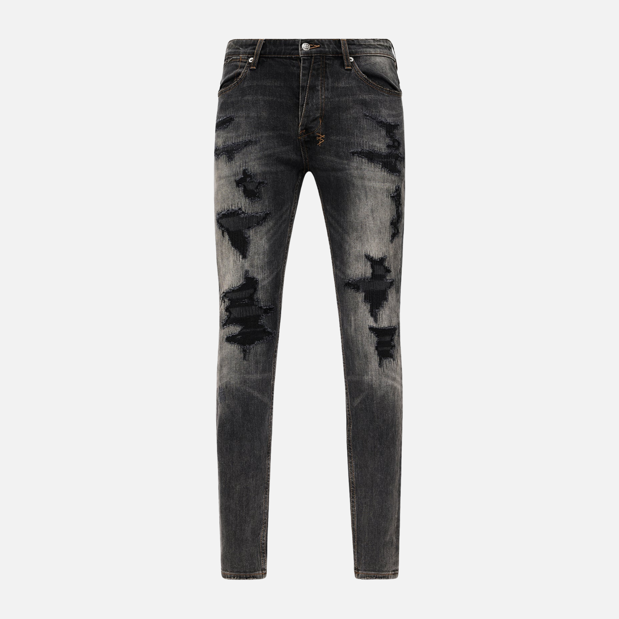 Ksubi Van Winkle Retorqued Repair Jeans