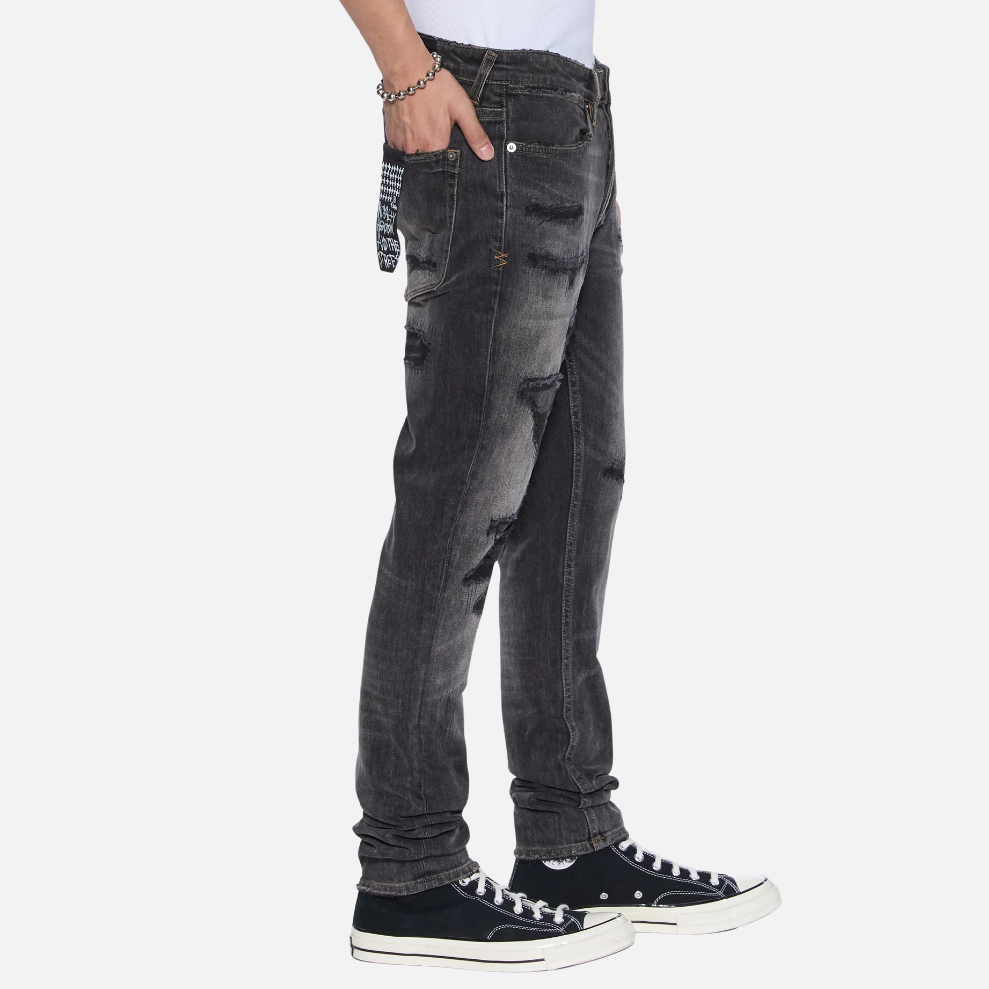 Ksubi Van Winkle Retorqued Repair Jeans
