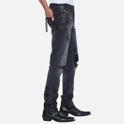 Ksubi Chitch Powder Grey Praying Jeans