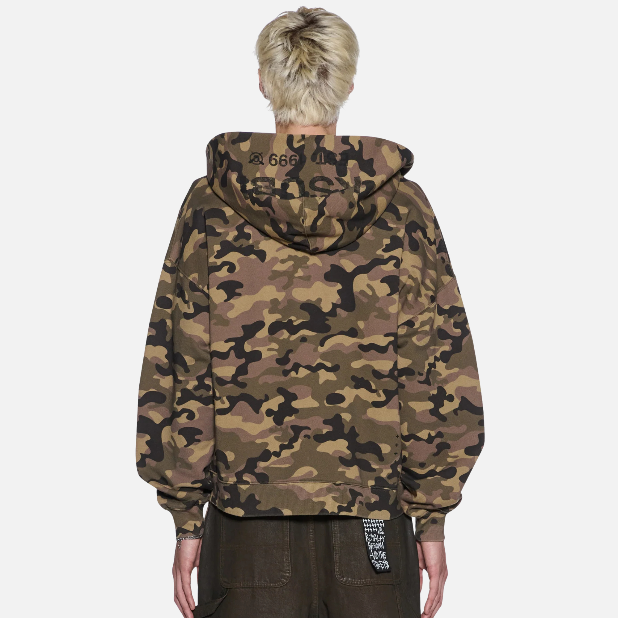 Ksubi Camo Halen Full-Zip Hoodie