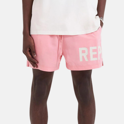 Represent Flamingo Pink Swim Shorts