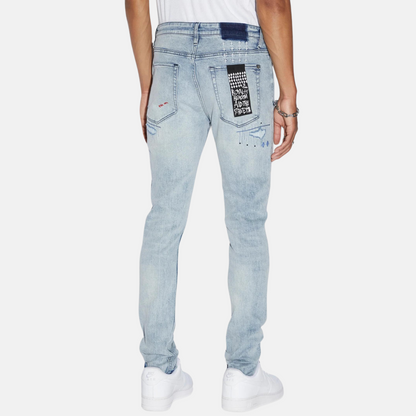 Ksubi Van Winkle Skribed Blu Jeans