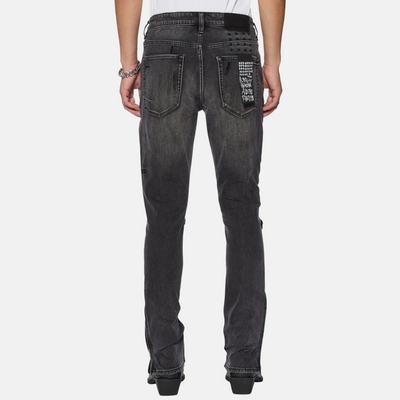 Ksubi Van Winkle Torqued Chamber Black Jeans