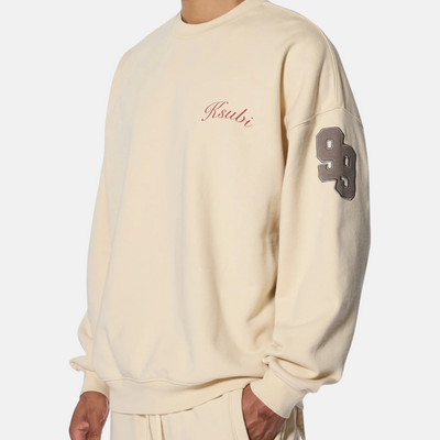 Ksubi Tan Playoff Ekcess Dusty Desert Crew Neck