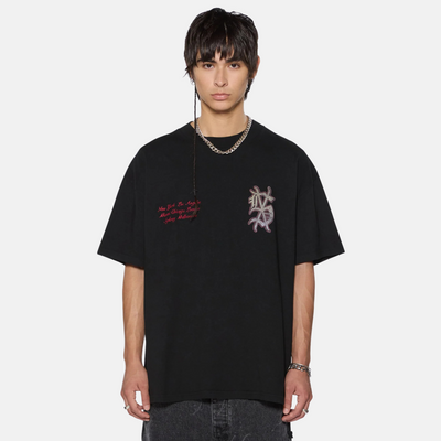 Ksubi Jet Black Playoff Ekcess T-Shirt