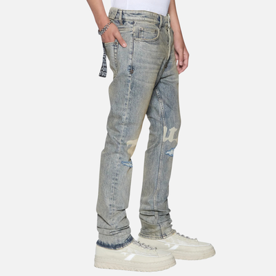 Ksubi Chitch Stature Blue Trashed Idols Jeans