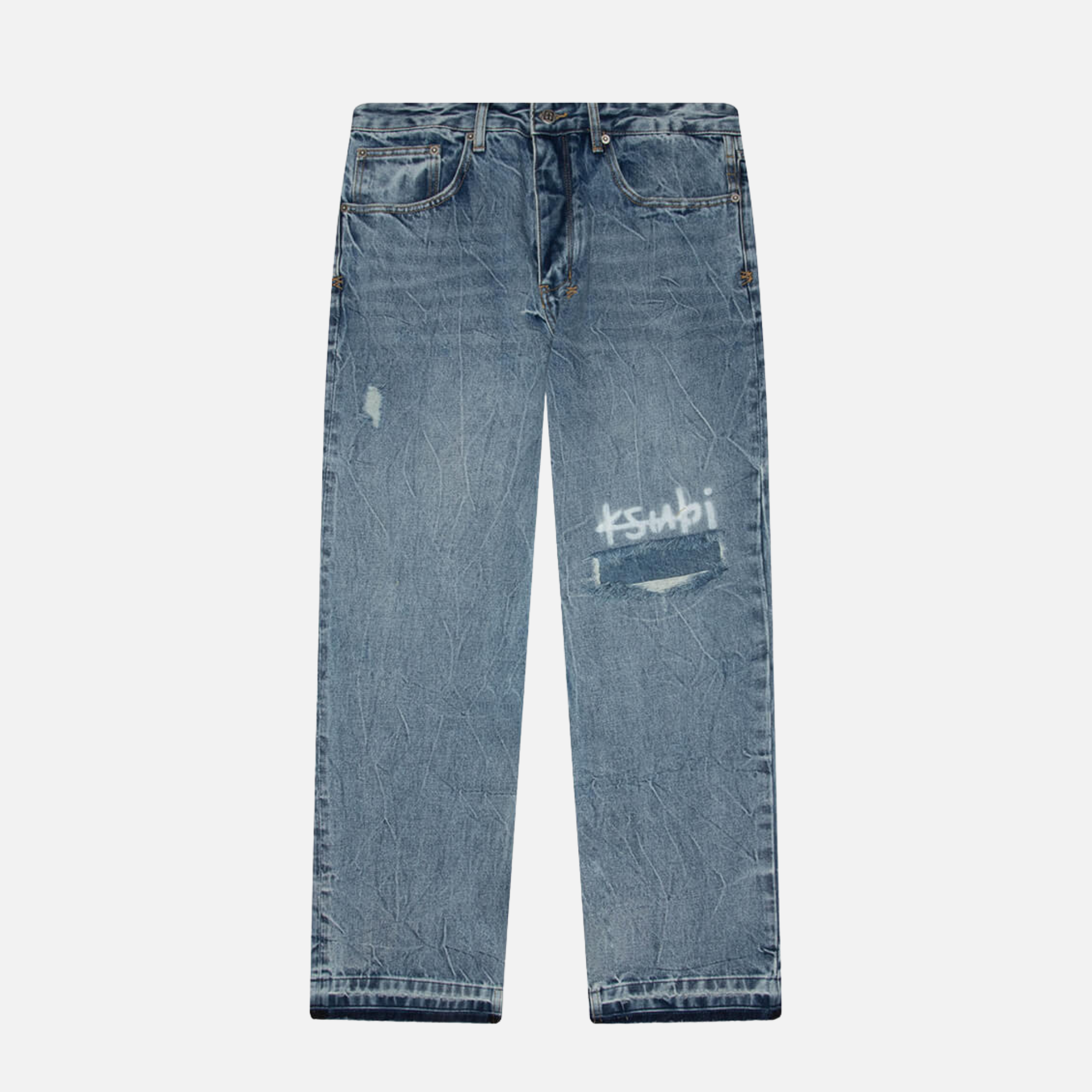Ksubi Anti K Public Blue Trashed 1999 Jeans