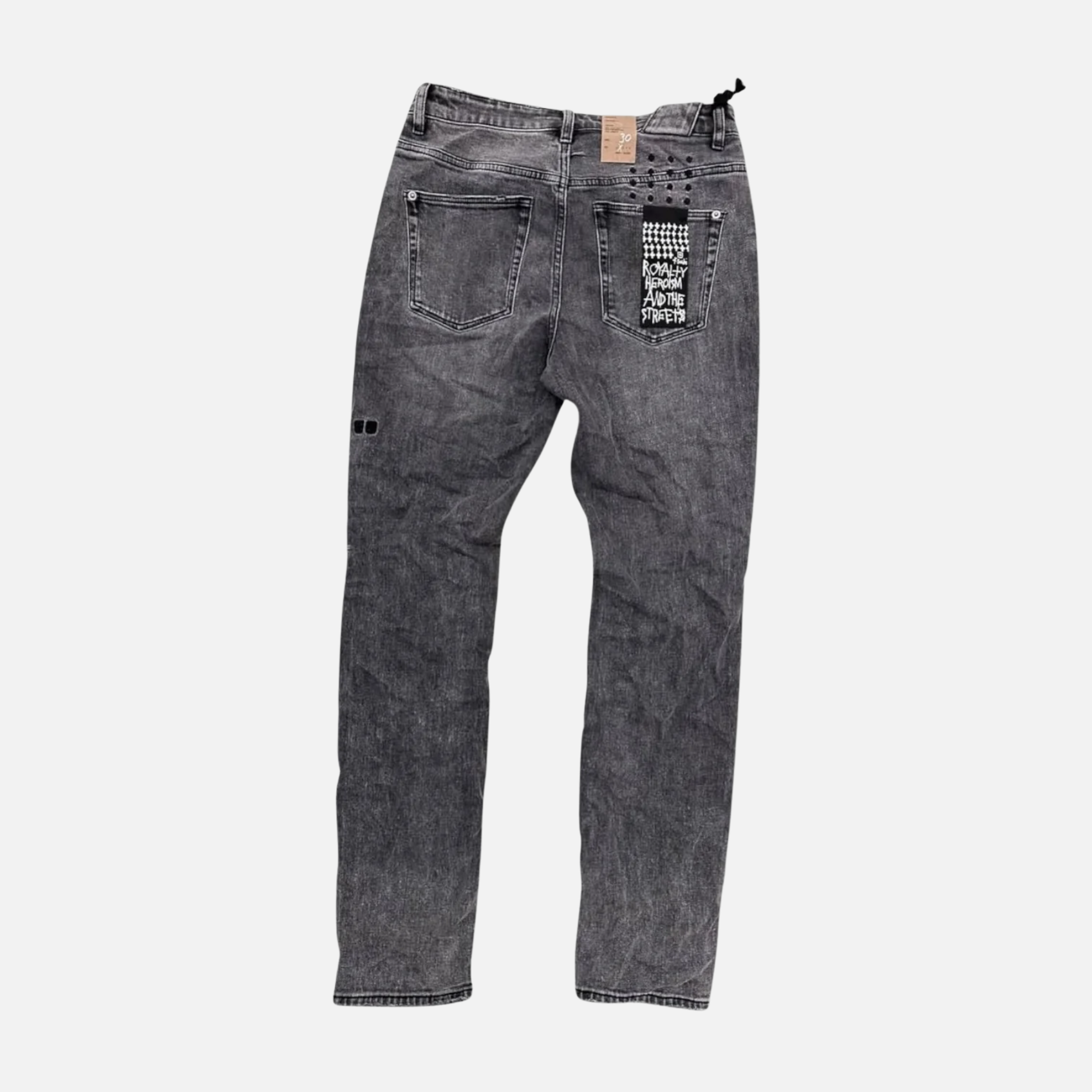 Ksubi Charcoal Chitch Sinners Fallen Jeans