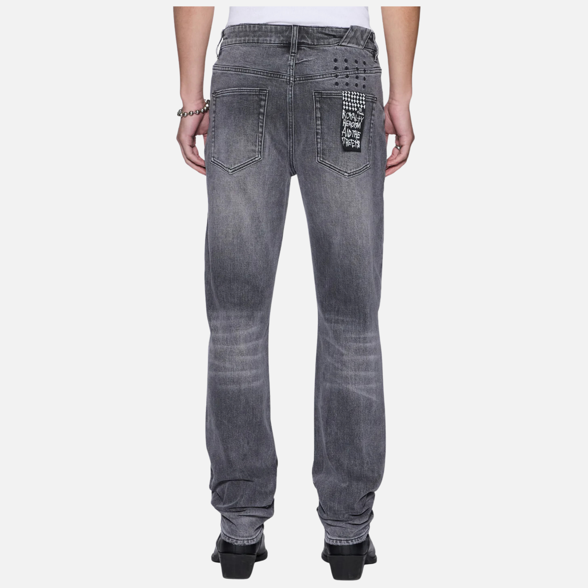 Ksubi Charcoal Chitch Sinners Fallen Jeans