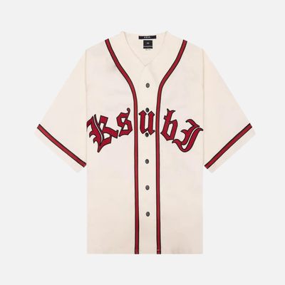 Ksubi Kball Cream Baseball Jersey