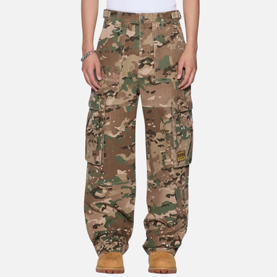 Ksubi Trooper Woodland Camo Cargo Pants
