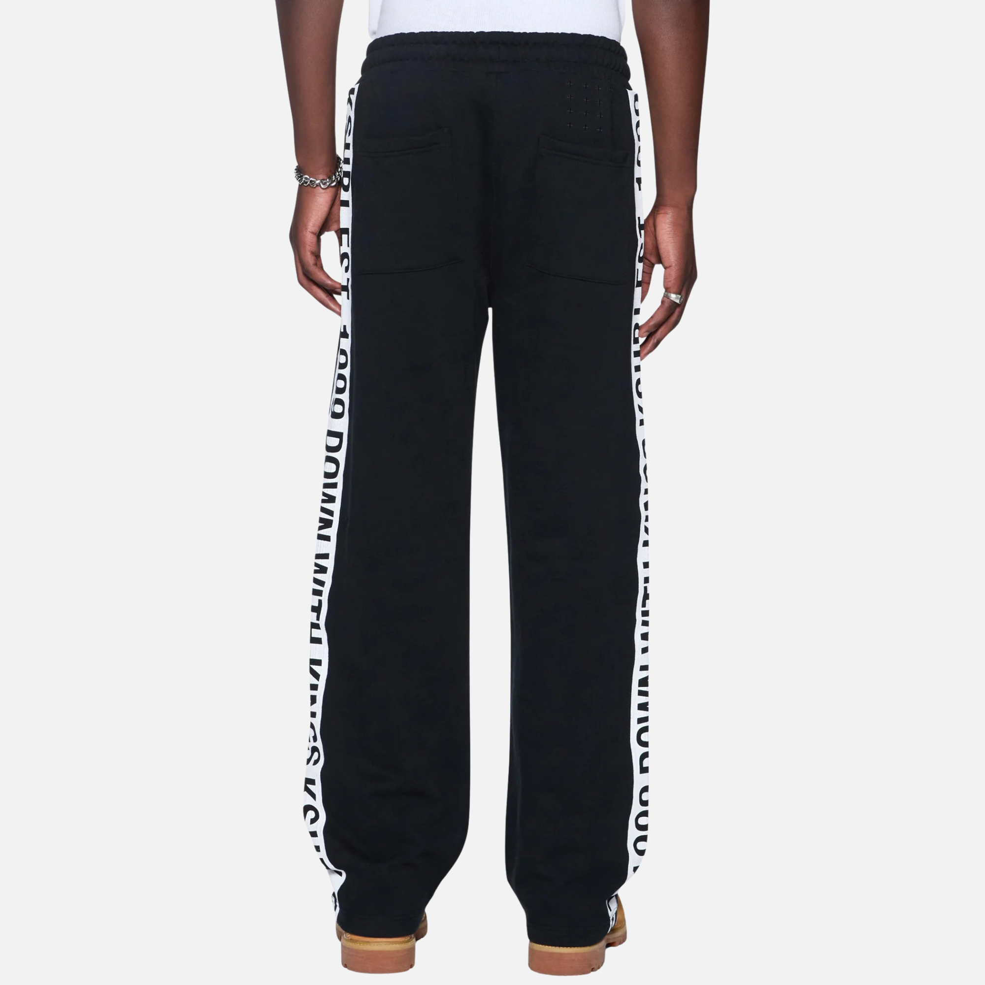 Ksubi Kings Synthesis Black Track Pants