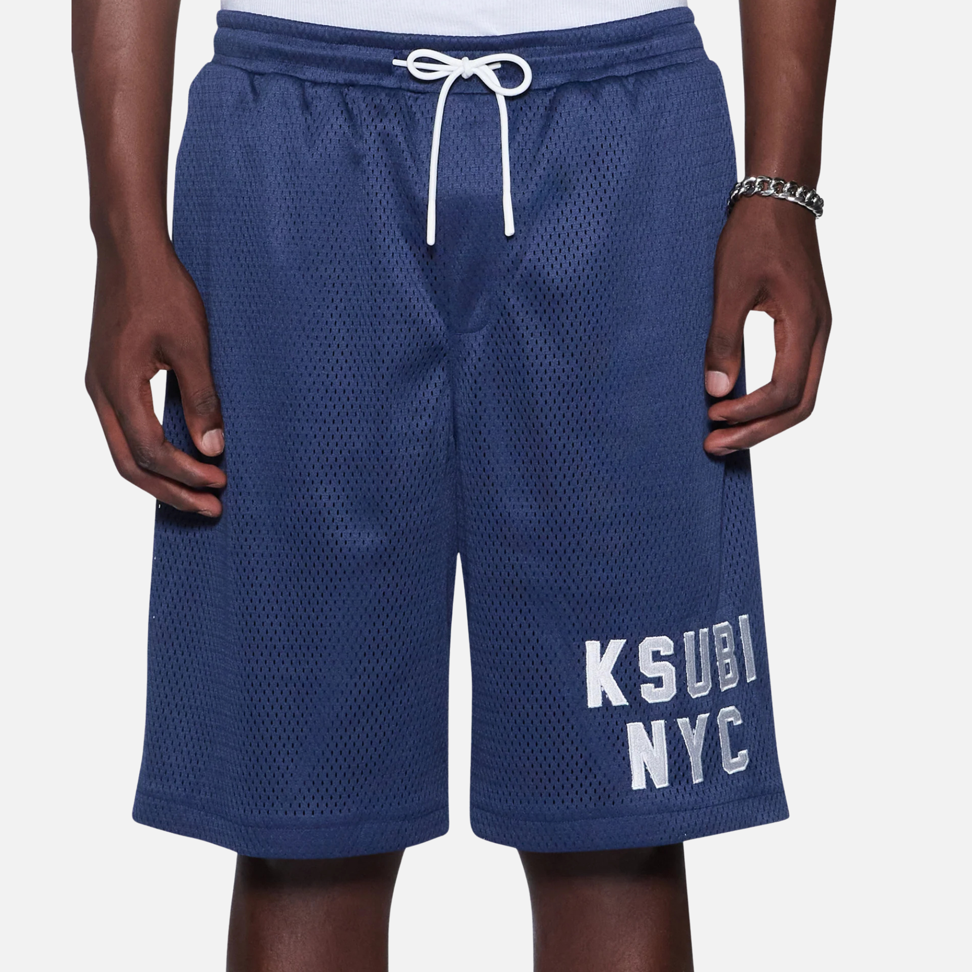 Ksubi K-Lock NYC Mesh Roll Navy Shorts – Puffer Reds