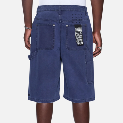 Ksubi Drill Maxx Operator Navy Shorts
