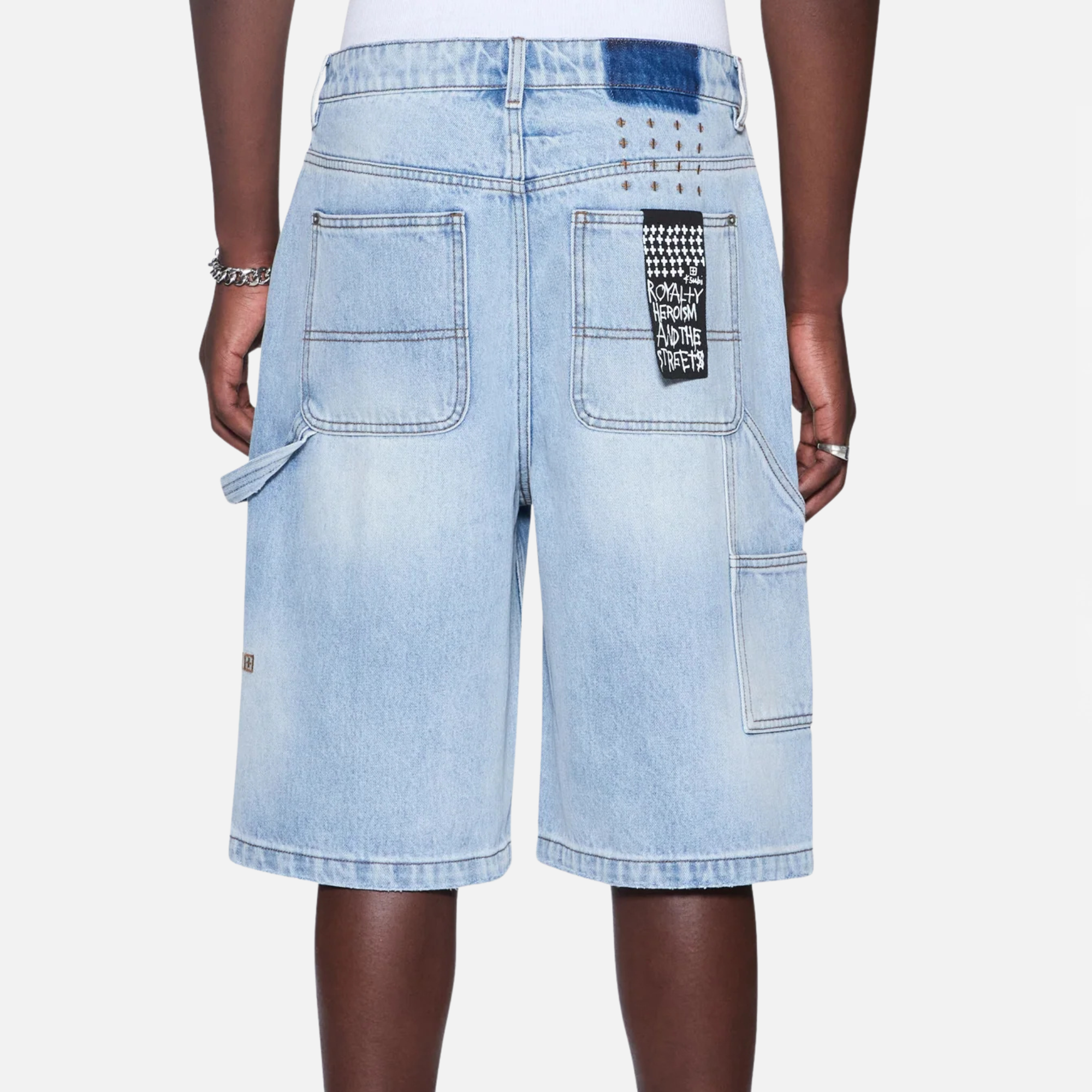 Ksubi Maxx Operator Kasper Blue Shorts