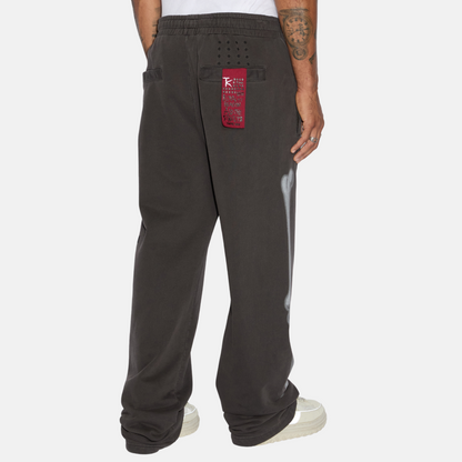 Ksubi x Trippie Redd Skeleton Trak Faded Black Sweatpants