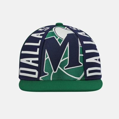 Mitchell & Ness Big Face Snapback 'Dallas Mavericks'