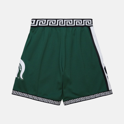 Mitchell & Ness Michigan State Spartans 1999-2000 Dark Green Swingman Shorts
