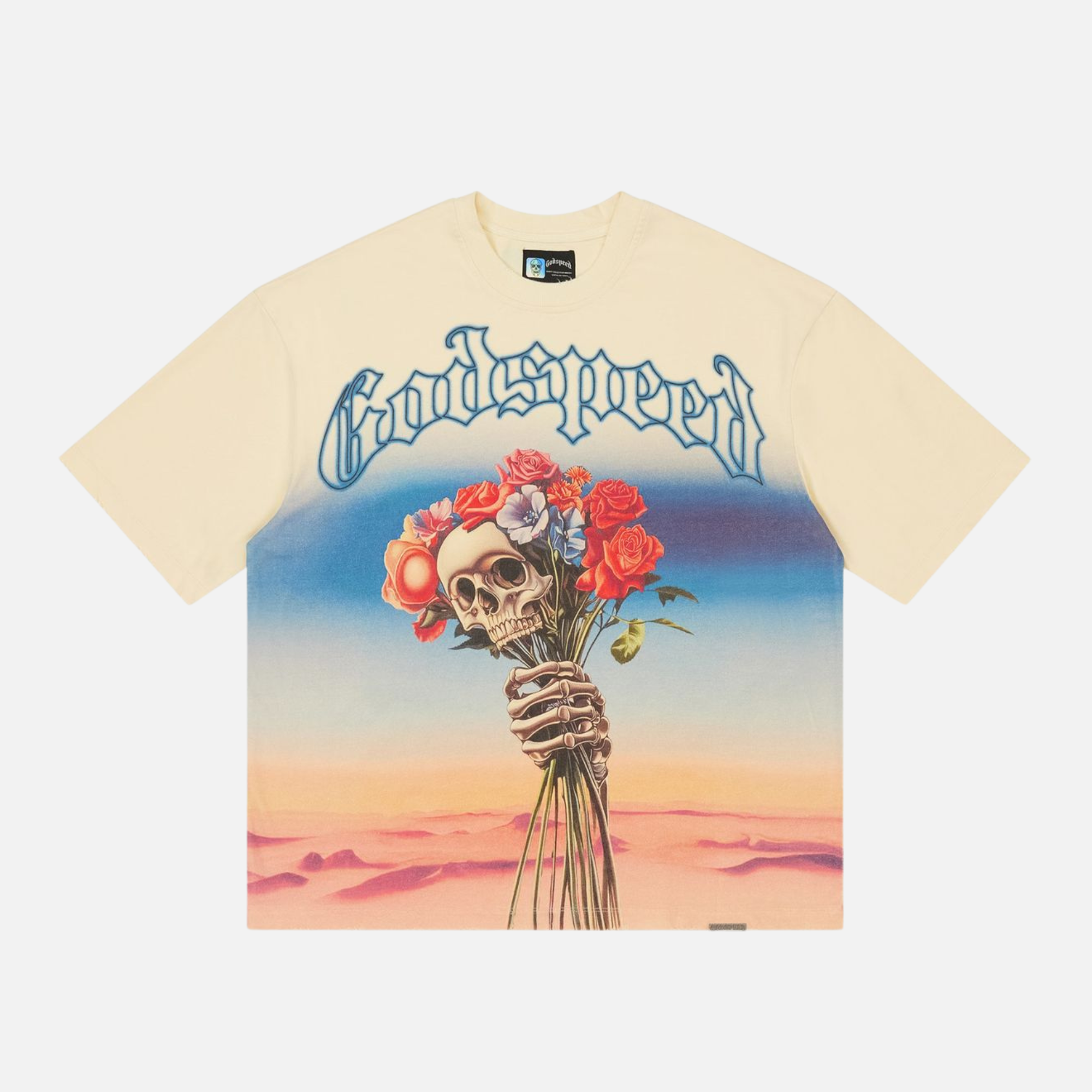 Godspeed N.R.N.F Bone T-Shirt