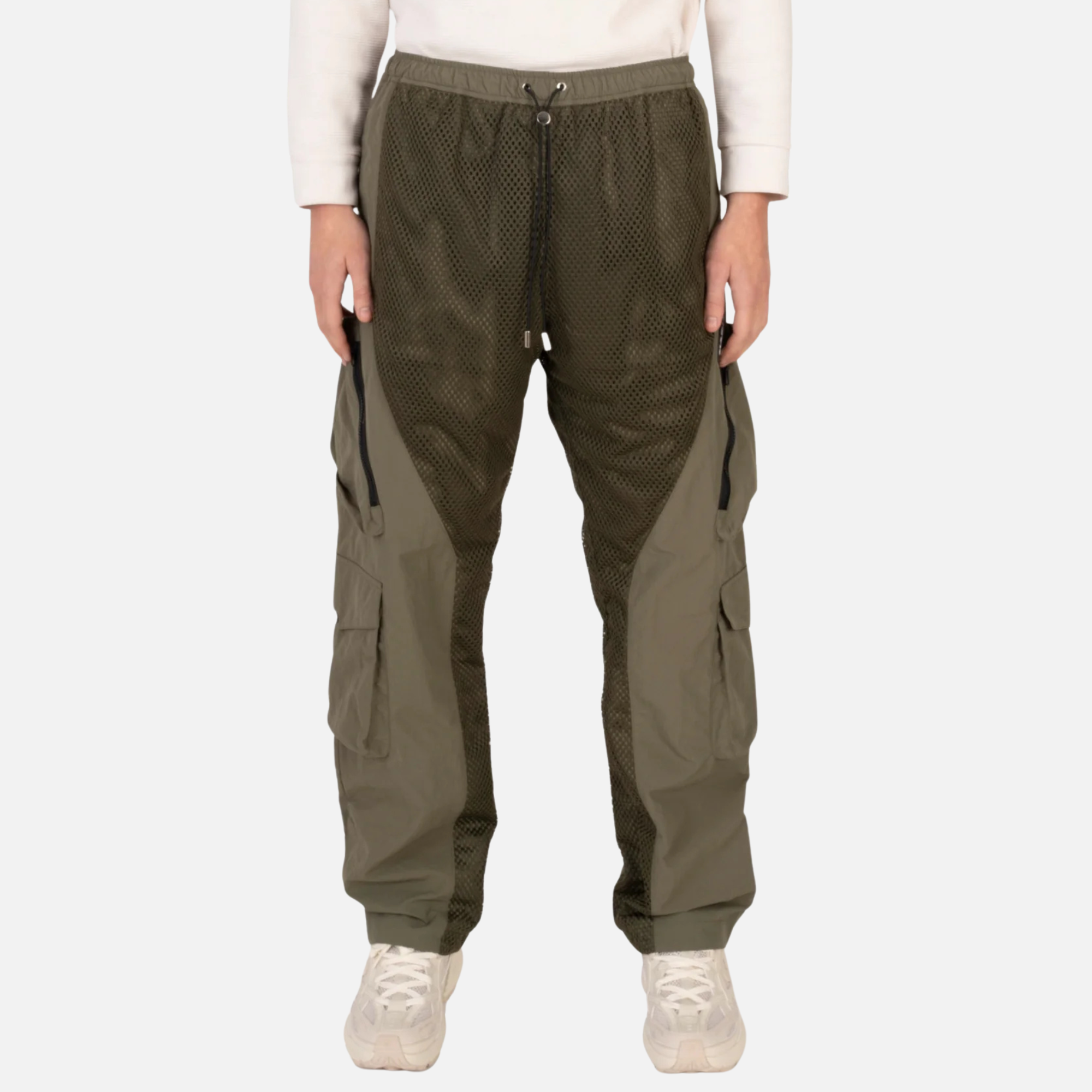 Nash New York Olive Mesh Cargo Pants