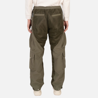 Nash New York Olive Mesh Cargo Pants