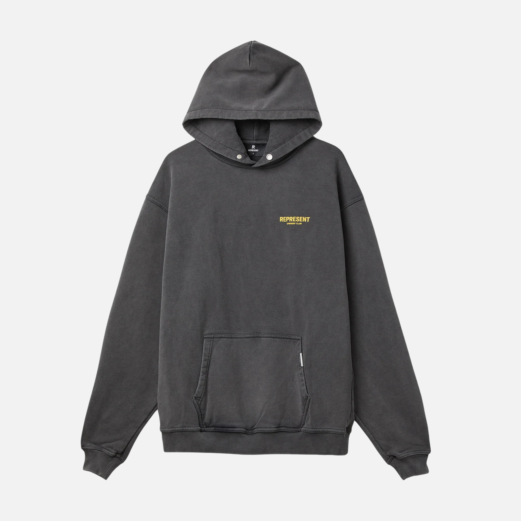 Represent Vintage Grey Yellow Owners Club Hoodie – Puffer Reds Represent Vintage Grey Yellow Owners Club Hoodie – Puffer Reds