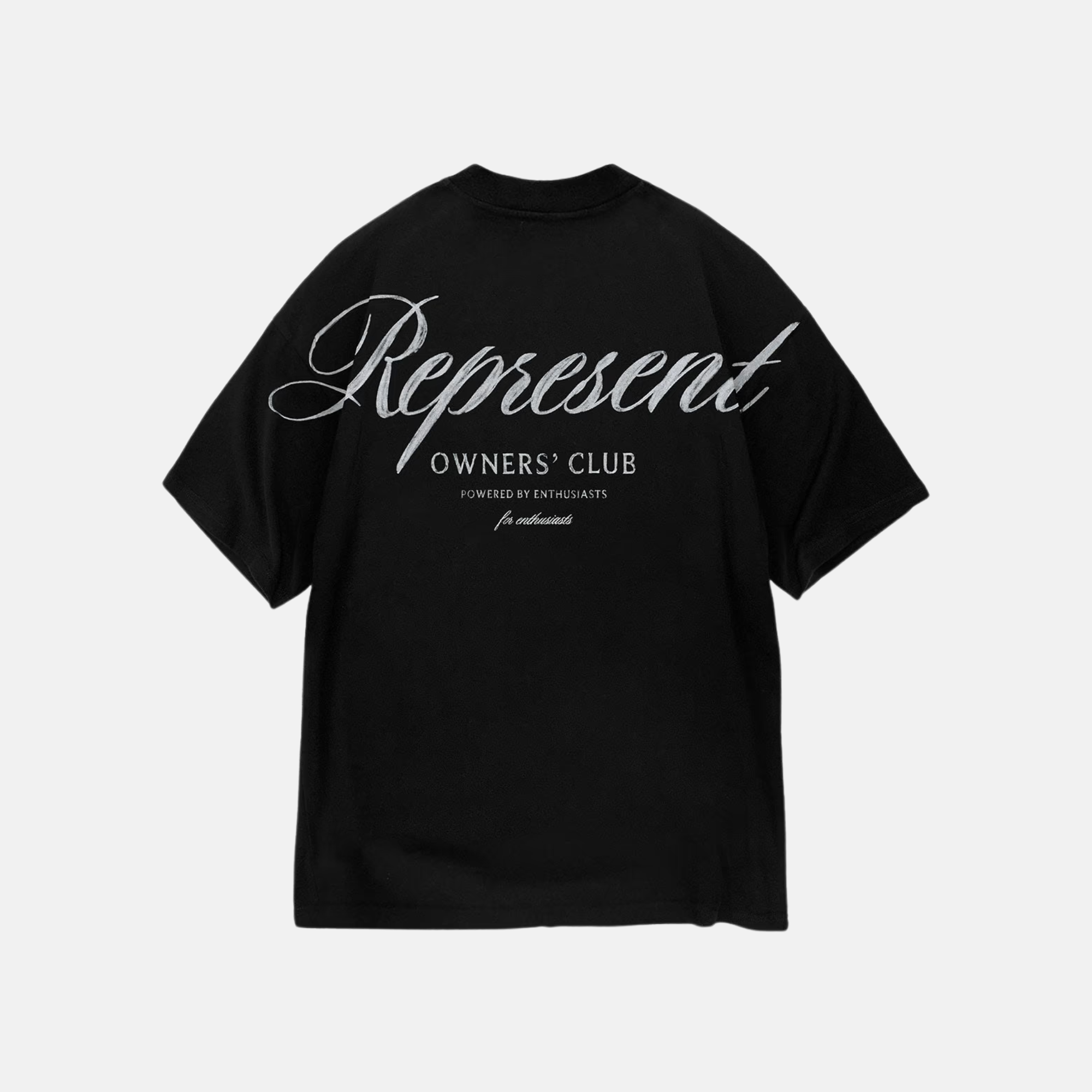 Represent Black Owners Club Script T-Shirt