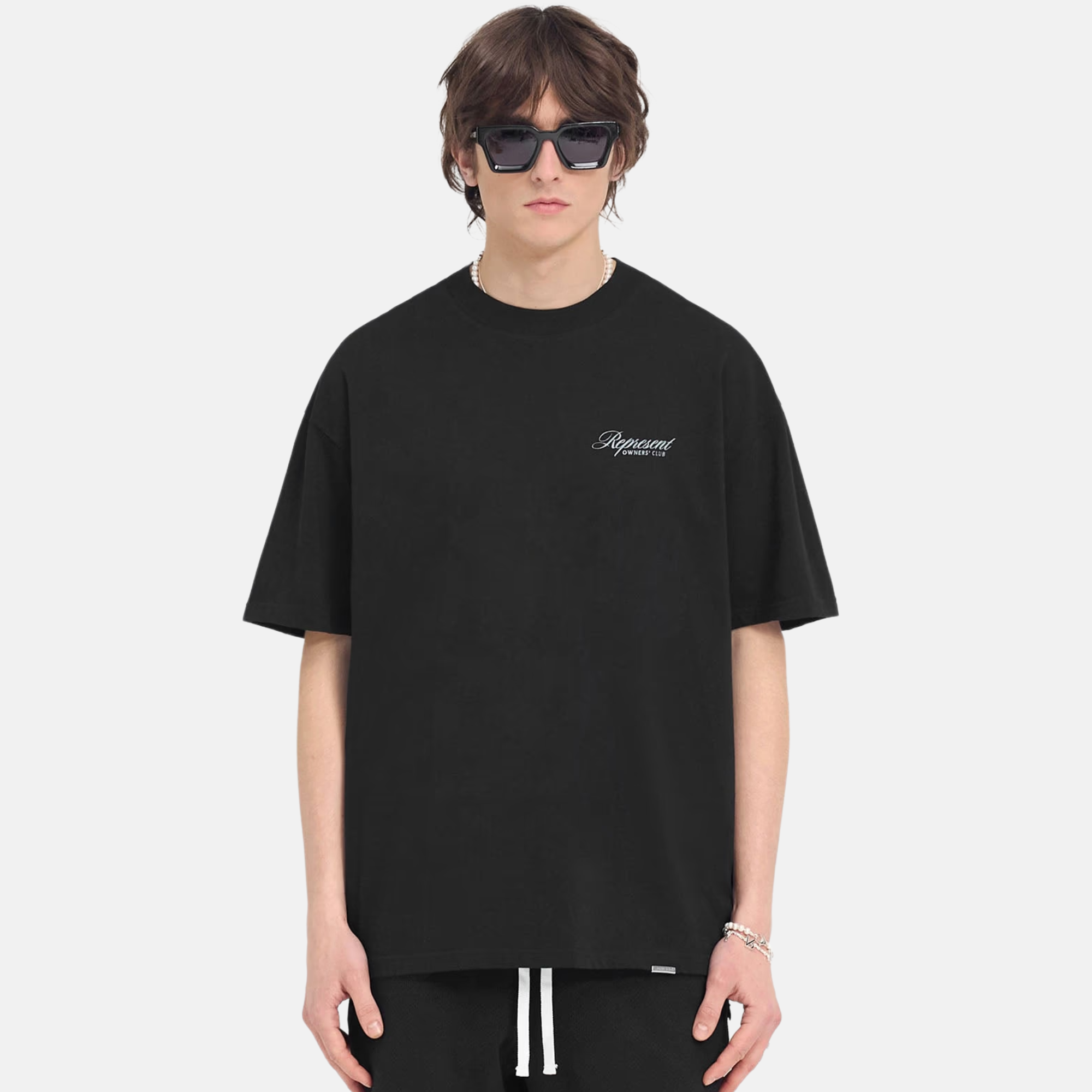 Represent Black Owners Club Script T-Shirt