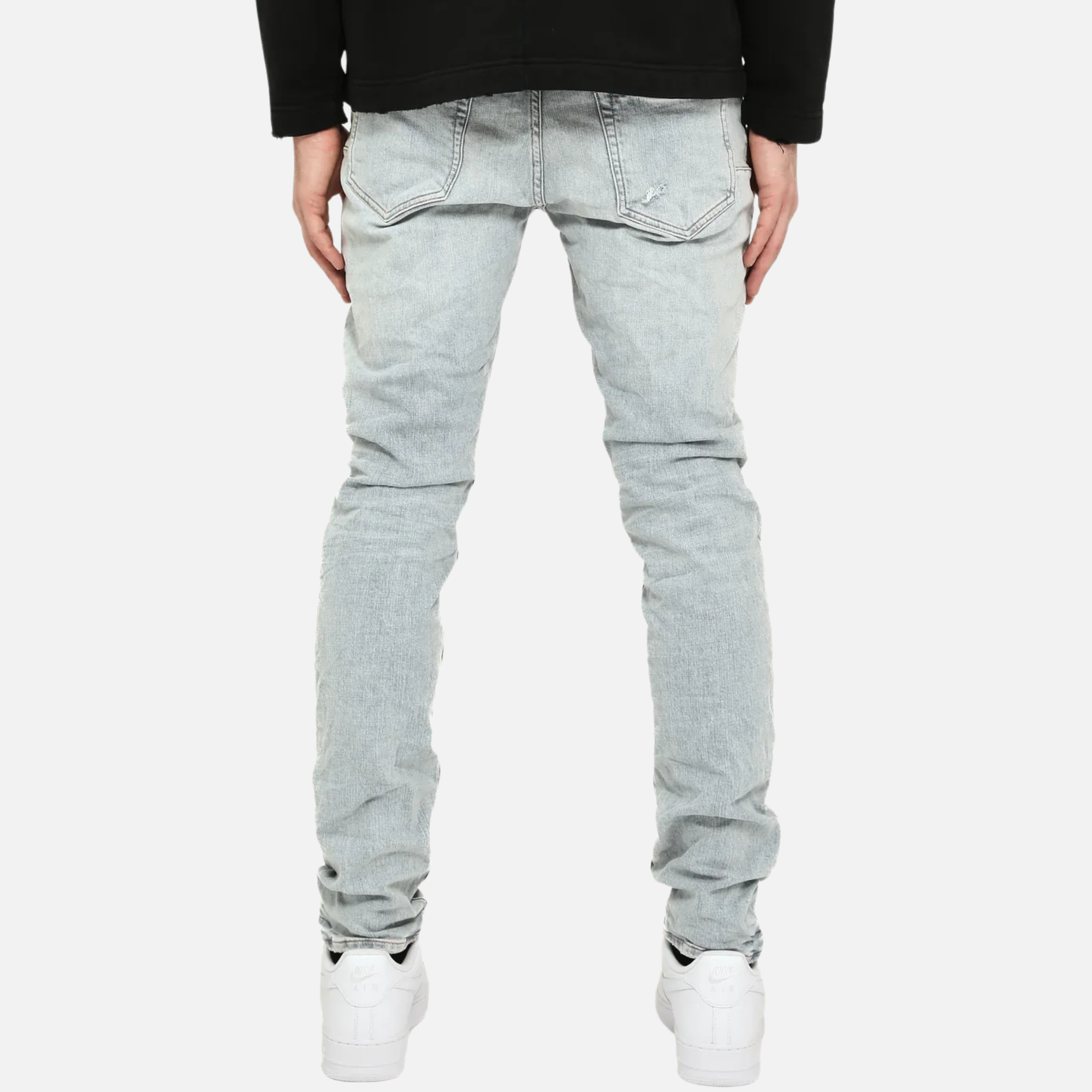 Purple Brand Skinny Kivu Repair Jeans