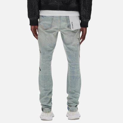 Purple Brand Skinny Double Script Jeans