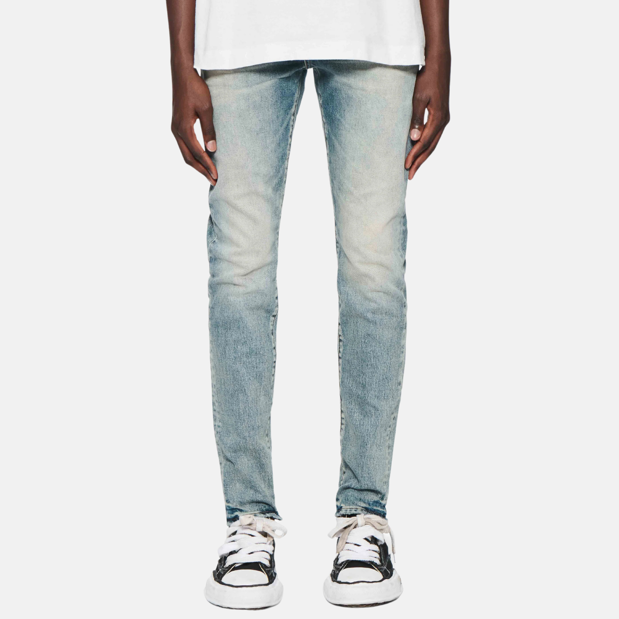 Purple Brand Electric Tint Mid Indigo Jeans