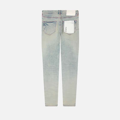 Purple Brand Light Indigo Granita Skinny Jeans