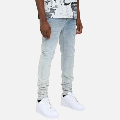 Purple Brand Skinny Rhone Fade Light Indigo Jeans