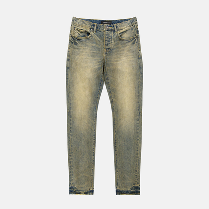 Purple Brand Sand Dune Cross Tinted Indigo Jeans