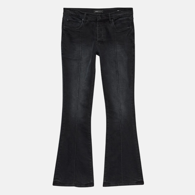 Purple Brand Black Pintuck Flare Overdye Jeans – Puffer Reds Purple Brand Black Pintuck Flare Overdye Jeans – Puffer Reds