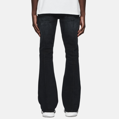 Purple Brand Black Pintuck Flare Overdye Jeans – Puffer Reds Purple Brand Black Pintuck Flare Overdye Jeans – Puffer Reds