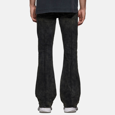 Purple Brand Pintuck Flare Jeans