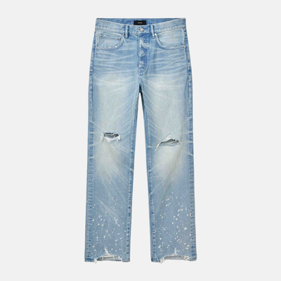 Purple Brand Bleach Splatters Jeans