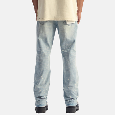 Purple Brand Bleach Splatters Jeans