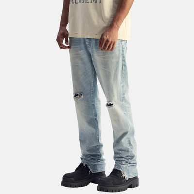Purple Brand Bleach Splatters Jeans