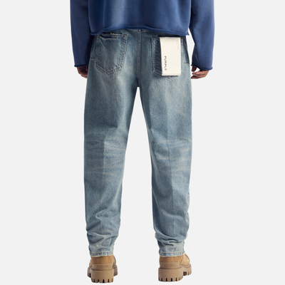 Purple Brand Overdye Destroy Tapered Jeans