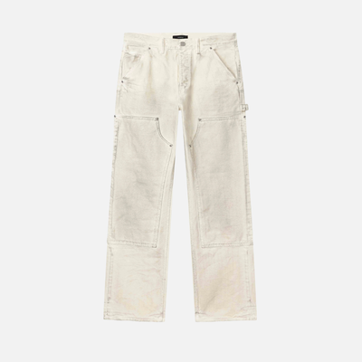 Purple Brand Off White Canvas Carpenter Pants