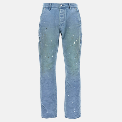 Purple Brand French Blue Copper Plate Carpenter Pants