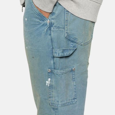 Purple Brand French Blue Copper Plate Carpenter Pants