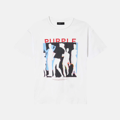 Purple Brand White Jive T-Shirt