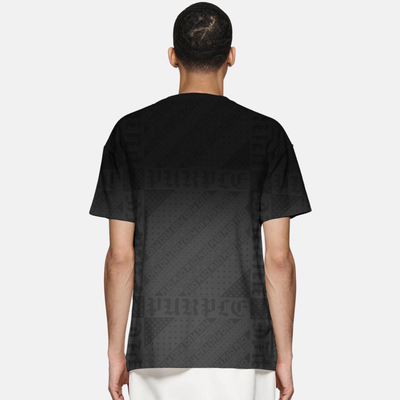 Purple Brand Flag Bandana Black T-Shirt