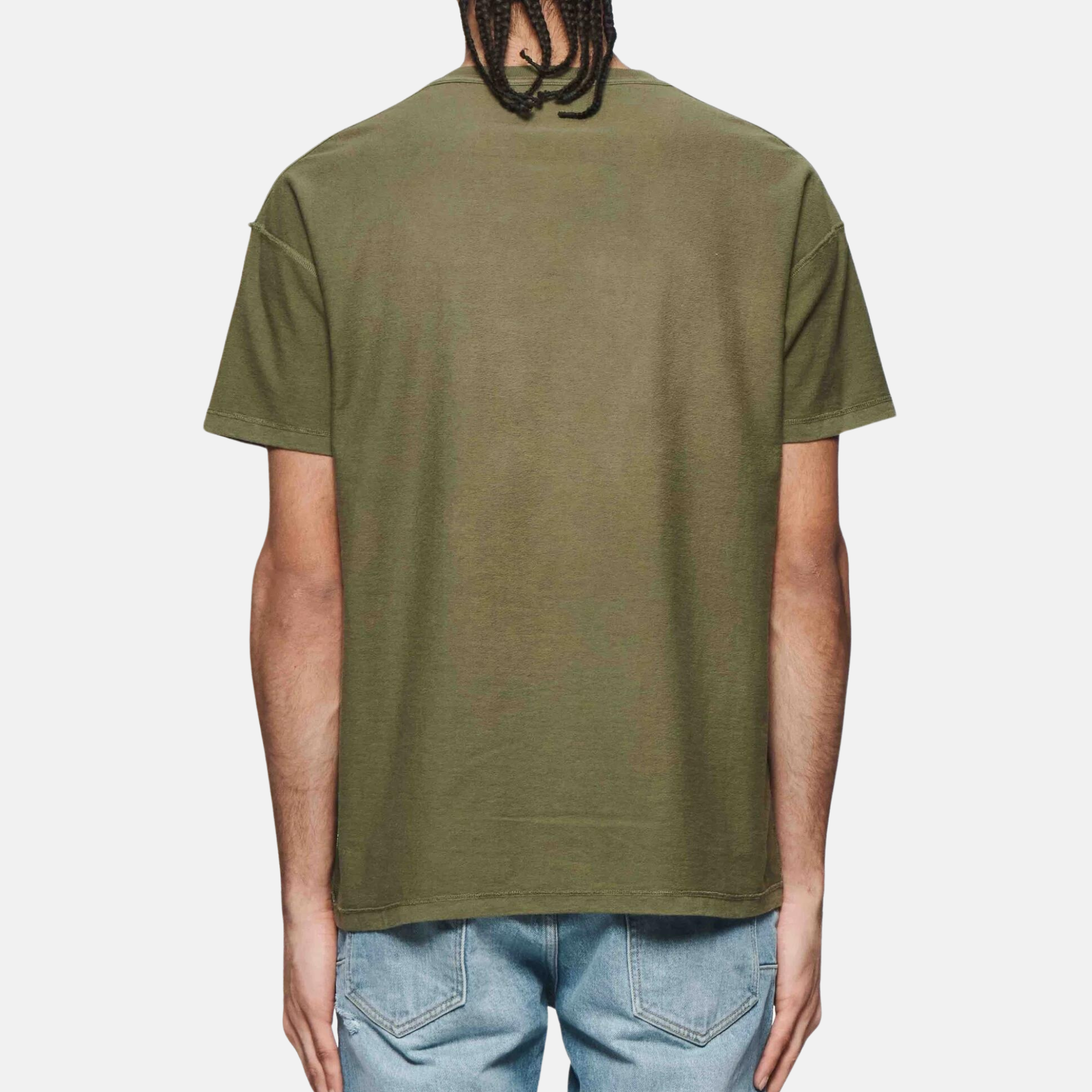 Purple Brand Military Green Double Trouble T-Shirt