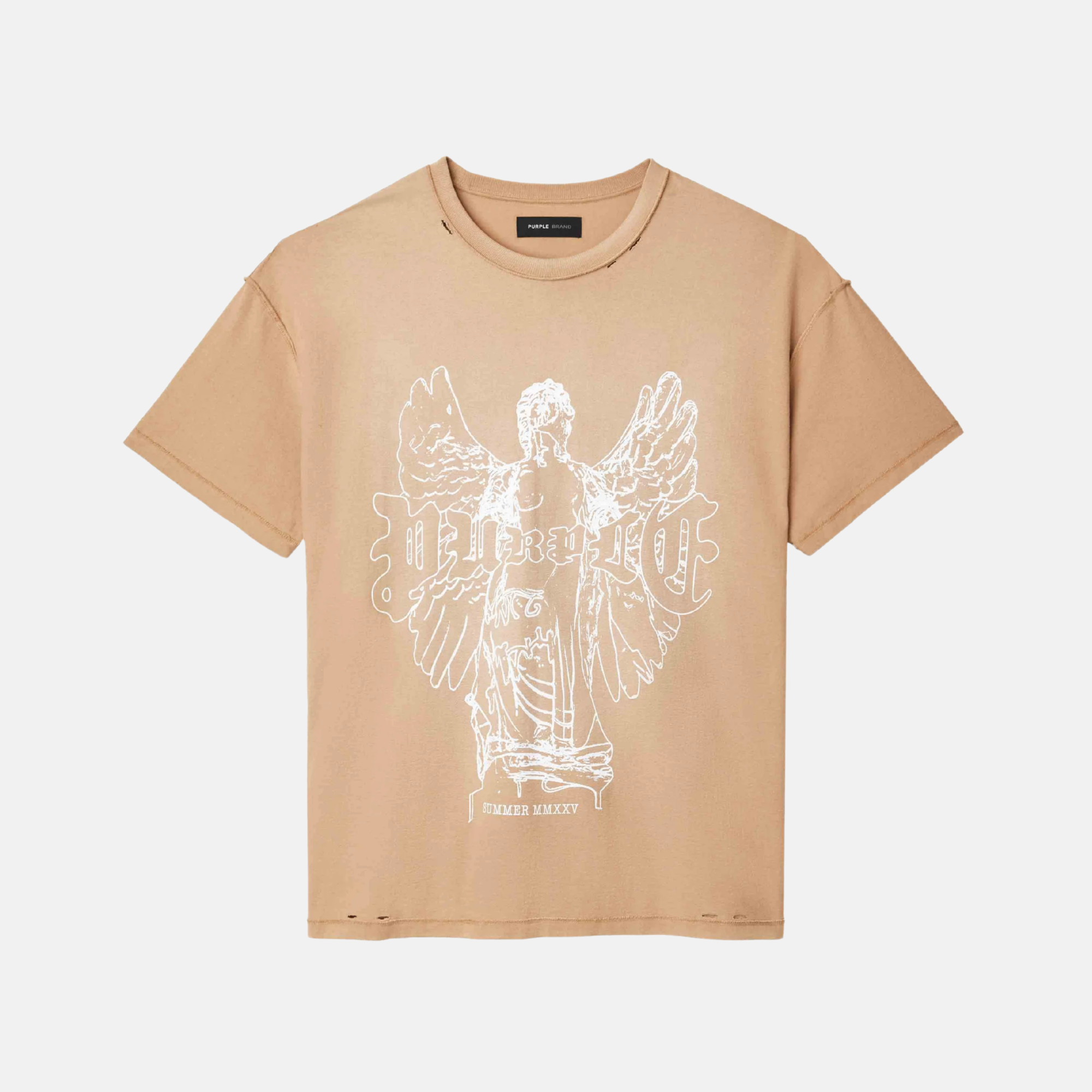 Purple Brand Tan Guardian T-Shirt – Puffer Reds Purple Brand Tan Guardian T-Shirt – Puffer Reds