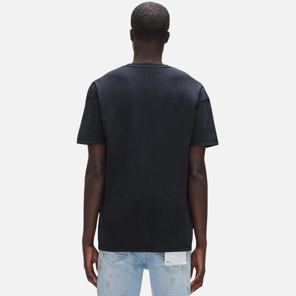 Purple Brand Black Crystal Plaque T-Shirt